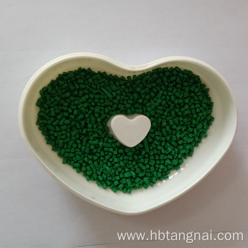 High Concretration Green Color Masterbatch for PE